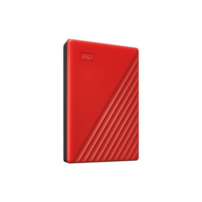 Western Digital WD WDBPKJ0040BRD My Passport - Disco Duro Externo Portátil 4TB USB 3.2 Gen 1 AES de 256 bits Rojo 2 Western Digital WD WDBPKJ0040BRD My Passport - Disco Duro Externo Portátil 4TB USB 3.2 Gen 1 AES de 256 bits Rojo 2