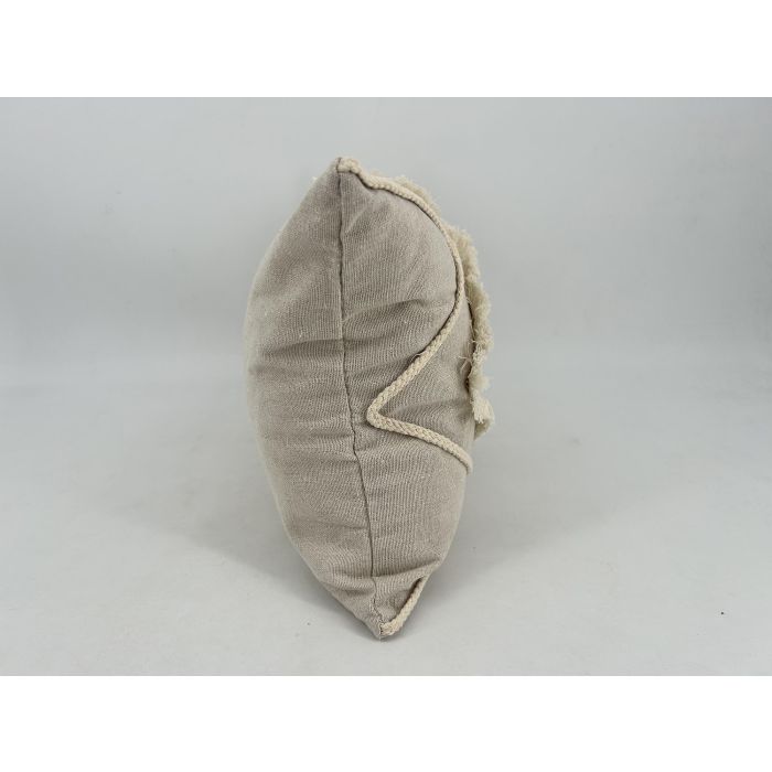 Cojin Boho DKD Home Decor Beige Natural 50 x 30 cm (2 Unidades) 4 Cojin Boho DKD Home Decor Beige Natural 50 x 30 cm (2 Unidades) 4