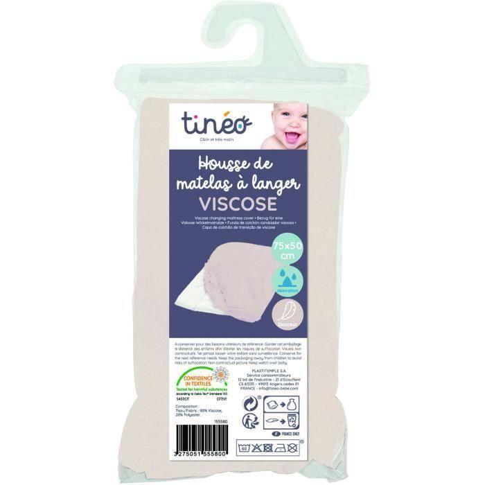 Tineo Funda Cambiador Bebé Bambú Viscosa Suave y Absorbente para Mayor Comodidad 2 Tineo Funda Cambiador Bebé Bambú Viscosa Suave y Absorbente para Mayor Comodidad 2