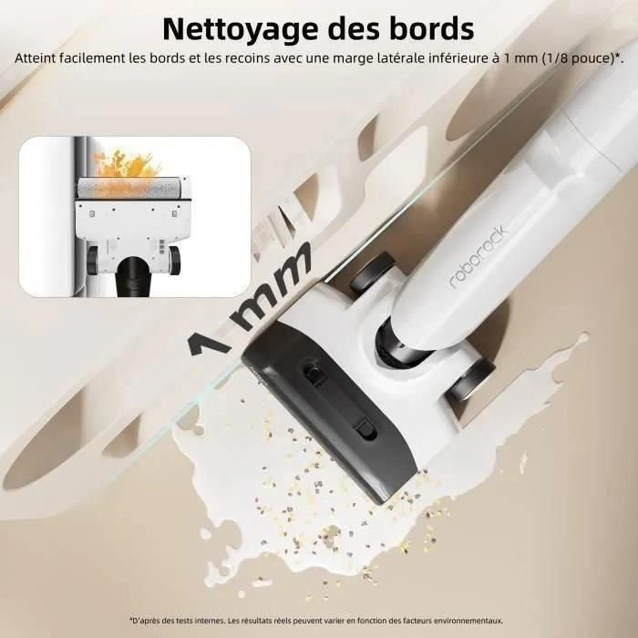 Roborock AAABF62686 Aspiradora Inalámbrica en Seco y Húmedo 17.000 Pa FlatReach, Autolimpieza y Secado Automático 2