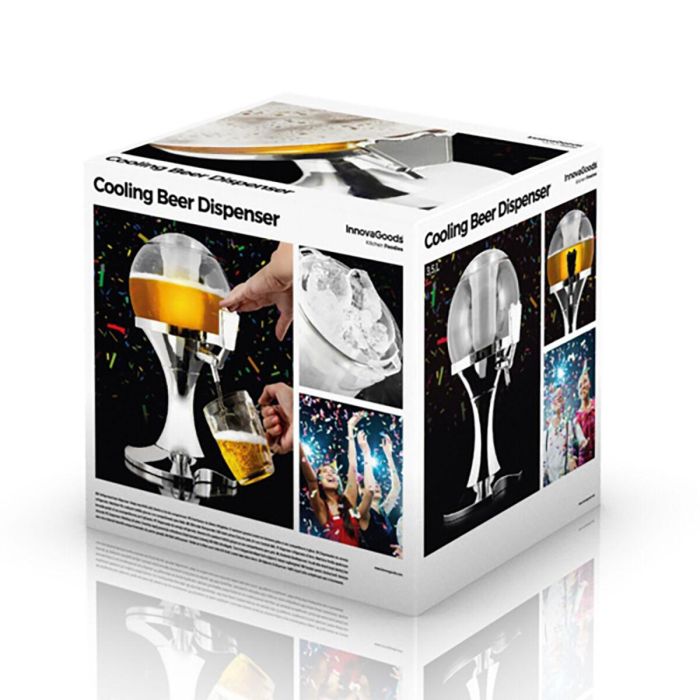 Dispensador de Cerveza Refrigerante Ball InnovaGoods 6 Dispensador de Cerveza Refrigerante Ball InnovaGoods 6