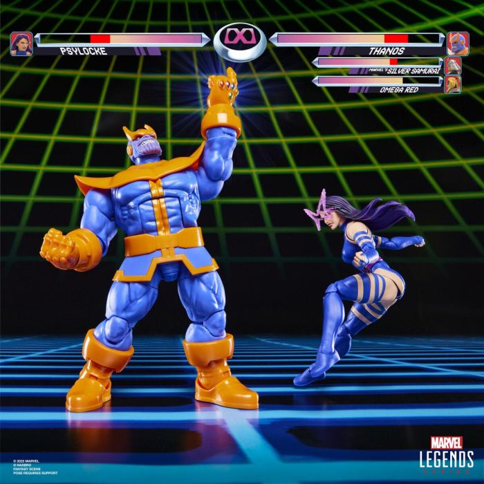 Blister 2 figuras Psylocke vs Thanos Gameverse Marvel Legends 15cm 5 Blister 2 figuras Psylocke vs Thanos Gameverse Marvel Legends 15cm 5