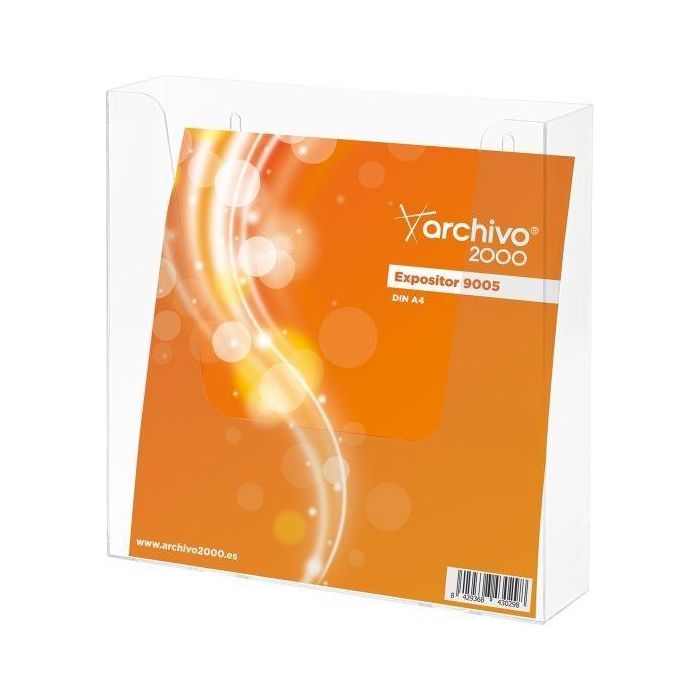 Archivo 2000 Portafolletos Mural Archivo 2000 "Premium" Espesor 3 mm Din A4 Vertical 55x235x240 mm