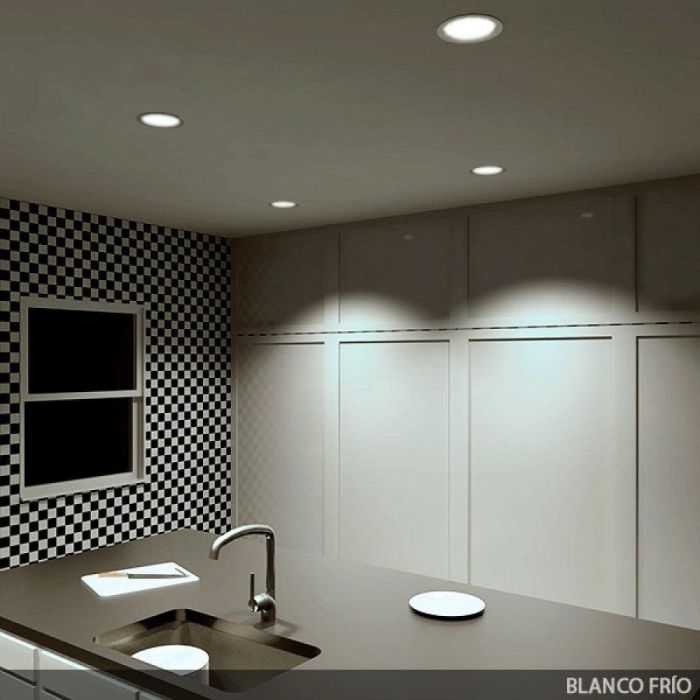 Foco Downlight LED 18W 1.620Lm 6000ºK IP65 Baños/Cocinas 50.000H [SL-DLFS06-18W-CW] 6