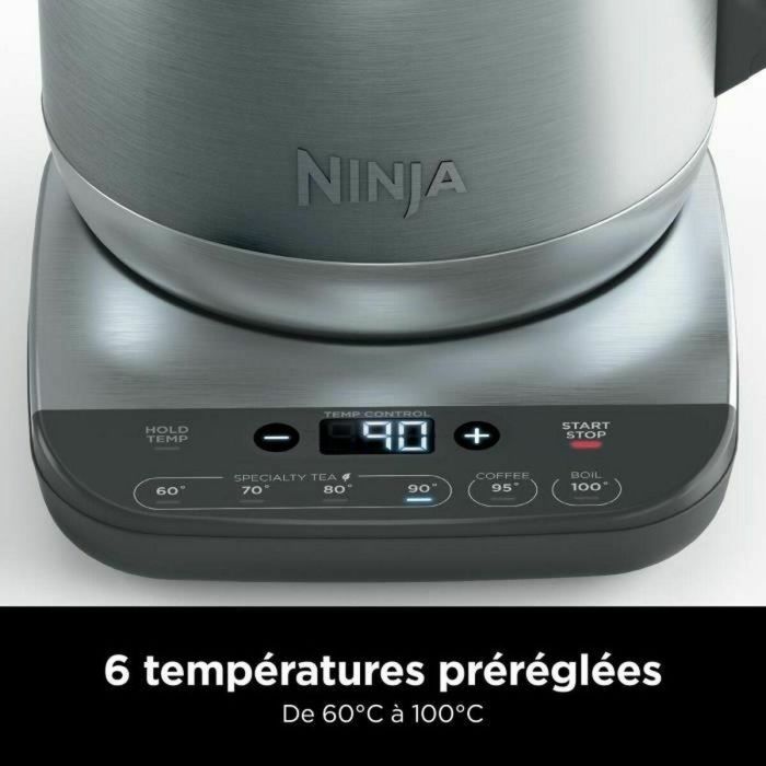 Ninja KT201EU Hervidor de Agua de Acero Inoxidable con Temperatura Regulable, 3000 W y 1.7 L 5 Ninja KT201EU Hervidor de Agua de Acero Inoxidable con Temperatura Regulable, 3000 W y 1.7 L 5