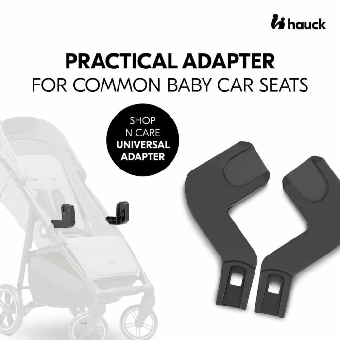 Hauck AAAOT95773 Adaptadores universales para cochecito Shop N Care - Cosy - Negro 8