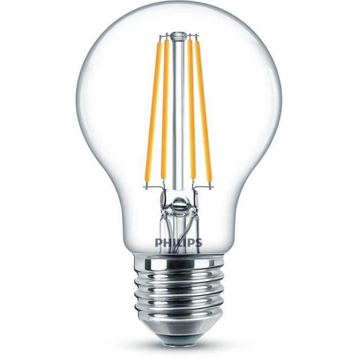 Philips LED Classic 60W Estándar E27 Blanco cálido No regulable Juego de 2