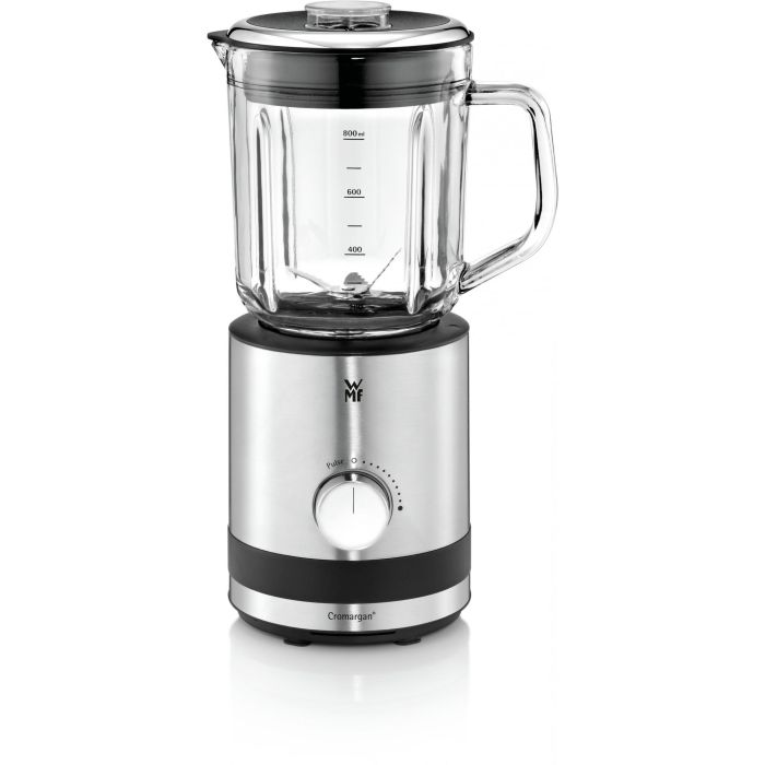 WMF 0416490011 Batidora de Vaso KITCHENminis Coup 400W 0,8L con Función de Impulso, Negro/Acero Inoxidable