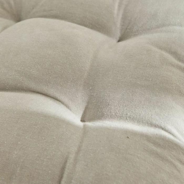 Today TOD1700240738217 Asiento Acolchado CHARME de Chambray con Bordado Petite Berenice 40x40 cm 1 Today TOD1700240738217 Asiento Acolchado CHARME de Chambray con Bordado Petite Berenice 40x40 cm 1