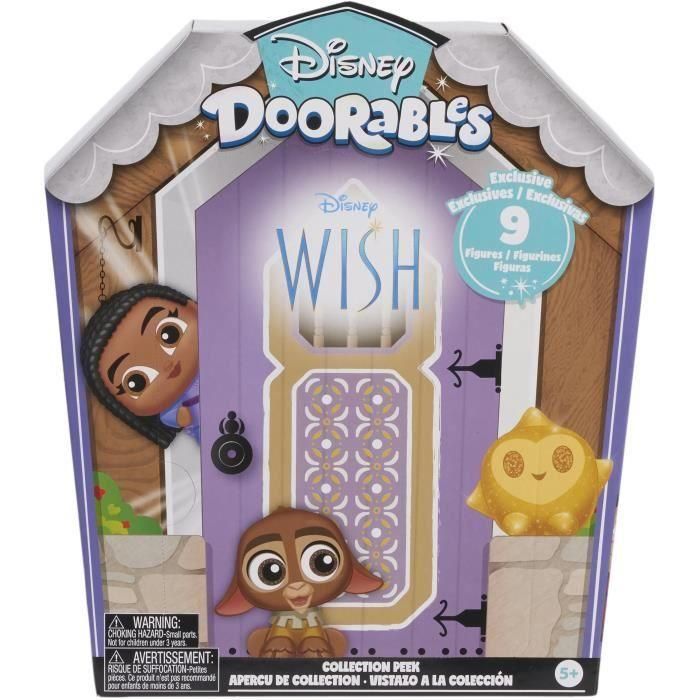 Disney AUC1721205900813 Set de Figuras Coleccionables: Caja de Deseos de Coleccionista - 9 figuras exclusivas, 1 rara Disney AUC1721205900813 Set de Figuras Coleccionables: Caja de Deseos de Coleccionista - 9 figuras exclusivas, 1 rara