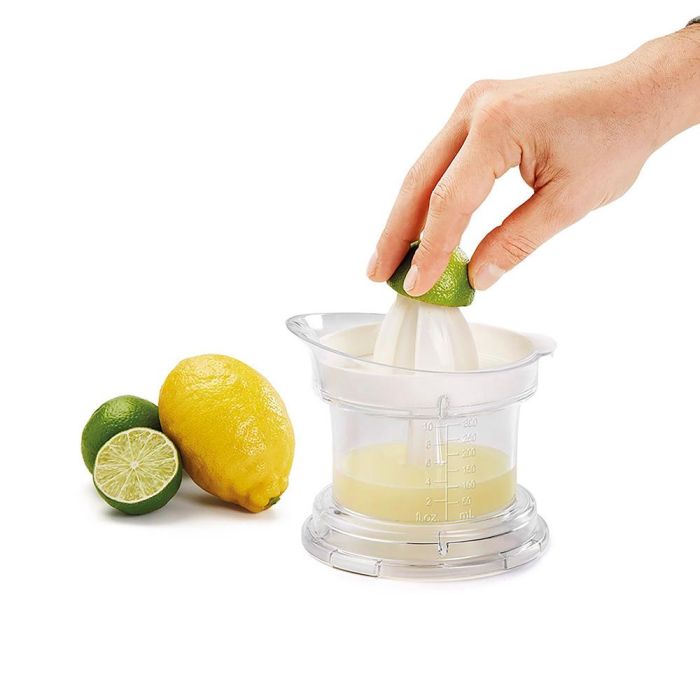 Exprimidor citricos 'citrus+' 2 en 1 300 ml ø14x15cm metaltex 2