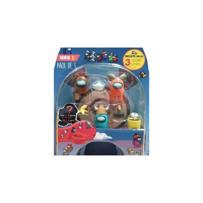 Figuras Among Us S2 Blister Pack 2 Figuras Among Us S2 Blister Pack 2