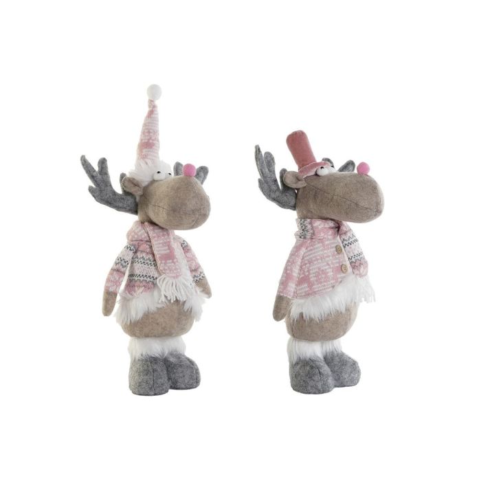 Figura DKD Home Decor Multicolor 11.4 x 40.6 x 16.5 cm (2 Unidades) Figura DKD Home Decor Multicolor 11.4 x 40.6 x 16.5 cm (2 Unidades)