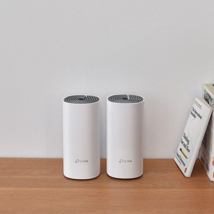 TP-Link Deco E4 Mesh-WLAN Router y Extender AC1200 Doble Banda Pack 2 unidades para cobertura hogar 2
