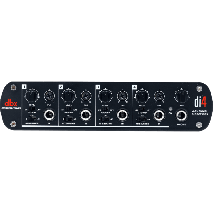 Caja Di Activa De 4 Canales - Dbx Di4 1 Caja Di Activa De 4 Canales - Dbx Di4 1