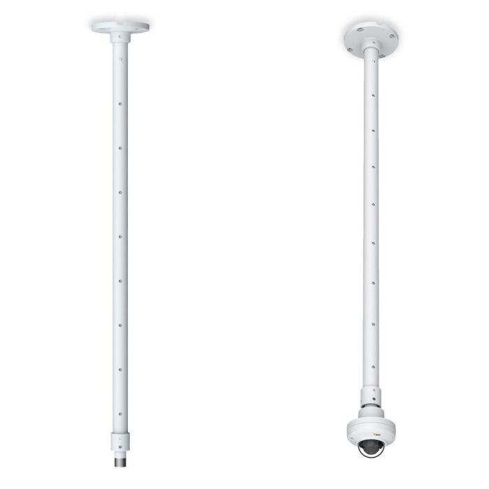 Axis T91B53 Soporte a Techo Telescópico para Cámaras Fijas (Domo/Caja), Longitud Ajustable de 1 a 1.8m, Fácil Instalación en Entornos Comerciales Axis T91B53 Soporte a Techo Telescópico para Cámaras Fijas (Domo/Caja), Longitud Ajustable de 1 a 1.8m, Fácil Instalación en Entornos Comerciales