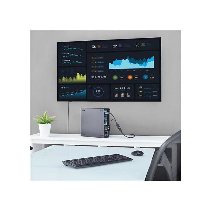 Adaptador DisplayPort a HDMI Startech HD2DP Negro 4K