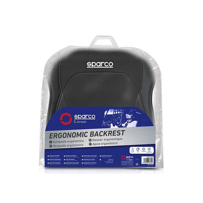 Abc Respaldo Asiento SPCS424BK Negro Universal Polyester PVC 2