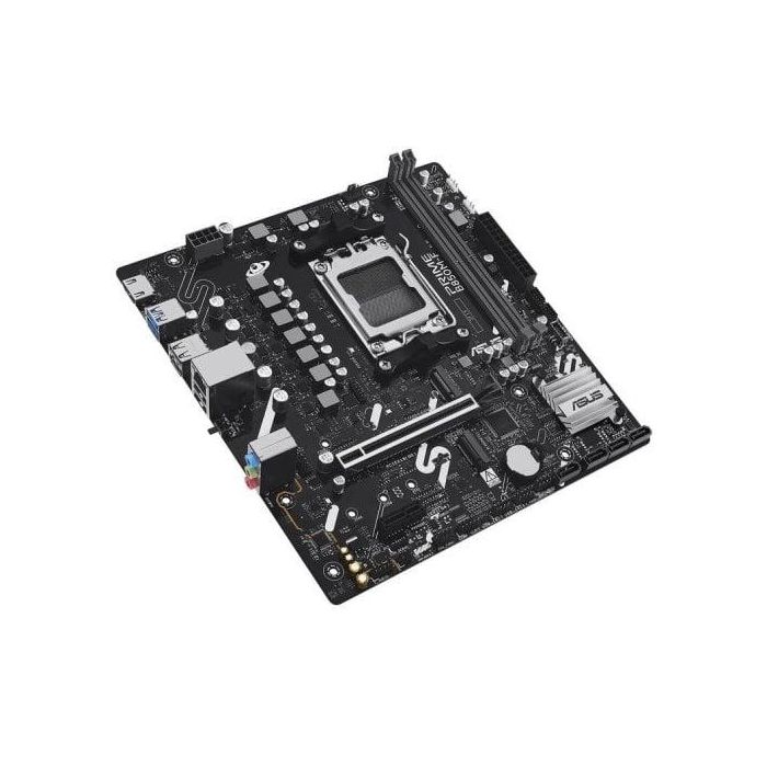 Asus PRIME B850M-F 90MB1N90-M0EAY0 Placa Base AMD AM5 B850 DDR5 128GB HDMI SATA3 M.2 GBLAN USB3.2 Micro ATX 1