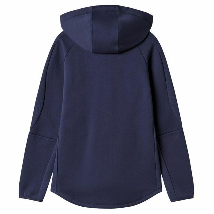 Sudadera con Capucha y Cremallera Hombre Puma Evostripe Full-Zip Azul marino 1 Sudadera con Capucha y Cremallera Hombre Puma Evostripe Full-Zip Azul marino 1