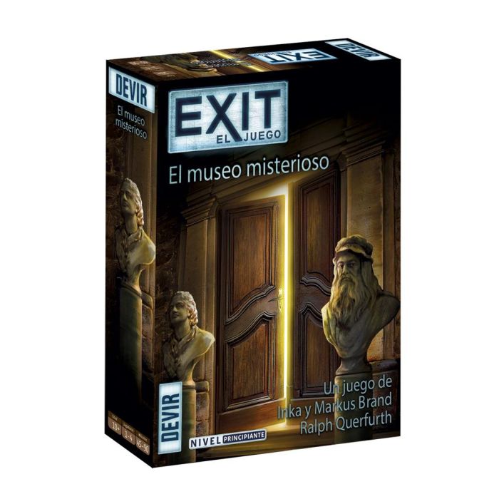 Devir Juego Exit El Museo Misterioso - Escape Room Juego de Mesa para 6 Jugadores, Edad +10 Años, Idioma Español