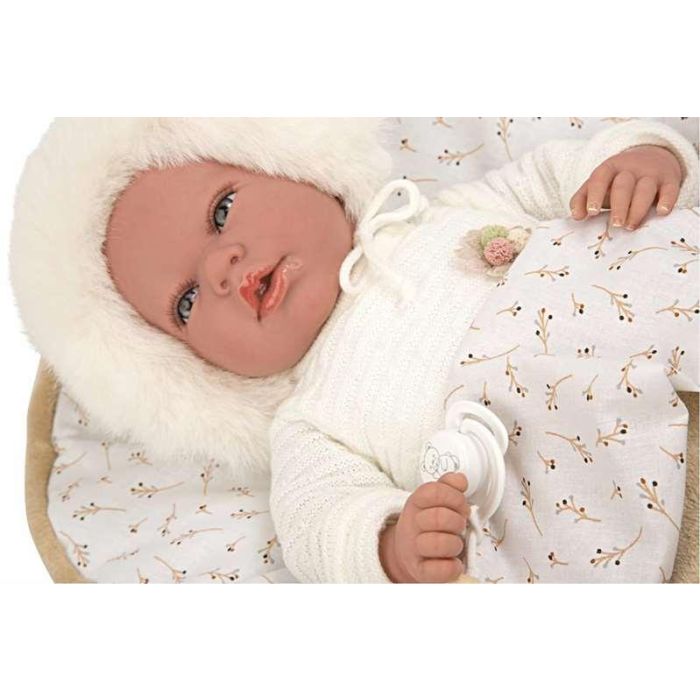 Muñeca reborn alejandra con nana. incluye el chupete. (muñeco con peso) 40 cm 15 Muñeca reborn alejandra con nana. incluye el chupete. (muñeco con peso) 40 cm 15