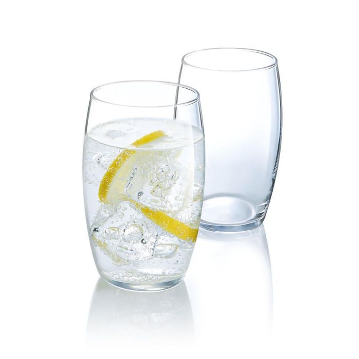 Caja 6 Vasos Altos Vidrio Versailles Luminarc 37,5 cL