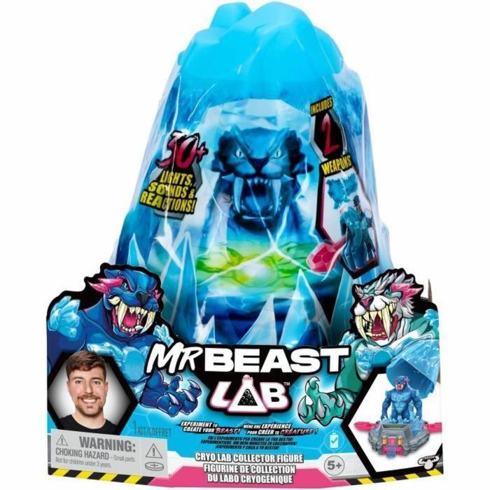 Moose Toys MOO0630996247426 Cryo Lab Mr. Beast Lab - 18 cm, 30 luces y sonidos, 2 bestias coleccionables 2 Moose Toys MOO0630996247426 Cryo Lab Mr. Beast Lab - 18 cm, 30 luces y sonidos, 2 bestias coleccionables 2