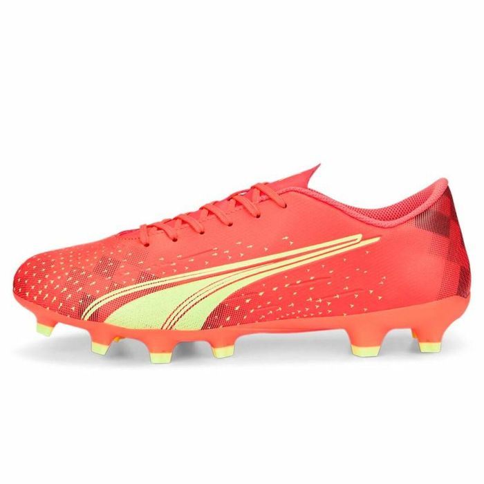 Botas de Fútbol para Adultos Puma Ultra 5 Play Mg Naranja 3