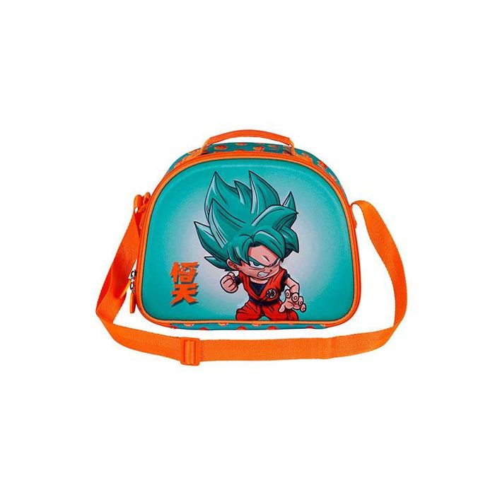 KARACTERMANIA Bolsa Portameriendas 3D Dragon Ball Z Blue con Relieve Frontal y Correa Ajustable para Niños 3 KARACTERMANIA Bolsa Portameriendas 3D Dragon Ball Z Blue con Relieve Frontal y Correa Ajustable para Niños 3