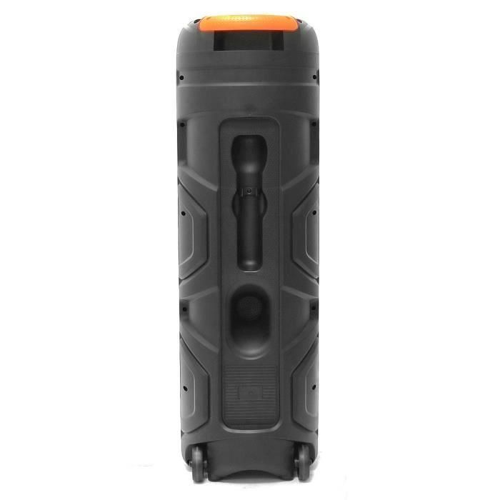 Inovalley KA129-XXL Altavoz Karaoke Luminoso 1000W, Bluetooth V5.0, 90cm, 3x 8'' Altavoces, Micrófono Inalámbrico 3