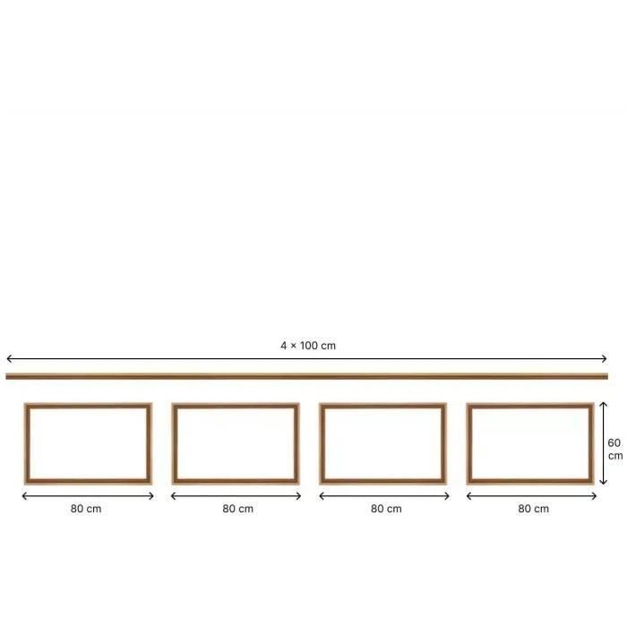 Kit de moldura para sótano 4m - NORDLINGER PRO - Moldura de pared - FSC 100% - Añade carácter a la pared 1 Kit de moldura para sótano 4m - NORDLINGER PRO - Moldura de pared - FSC 100% - Añade carácter a la pared 1