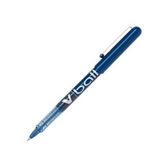 Pilot Bolígrafo Roller V-Ball 07 Tinta Líquida Azul 0.7mm - Caja de 12 Unidades (12 Unidades)