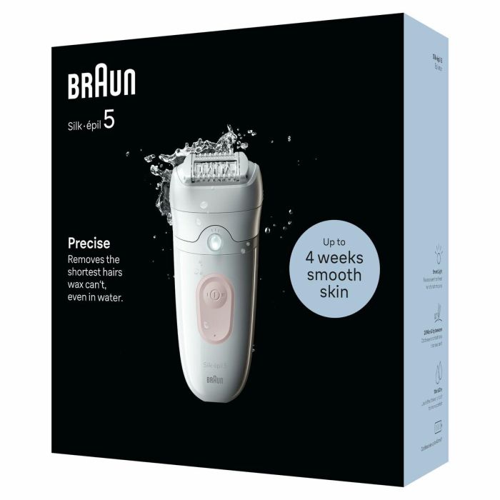 Depiladora Eléctrica Braun Silk Epil 5 Blanco 1