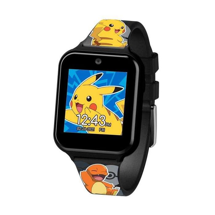Kids Euroswan Reloj inteligente interactivo Pokémon con calendario, alarma, cronómetro, fotos, videos, MP3, luces y sonidos - Edad 6+ 4 Kids Euroswan Reloj inteligente interactivo Pokémon con calendario, alarma, cronómetro, fotos, videos, MP3, luces y sonidos - Edad 6+ 4