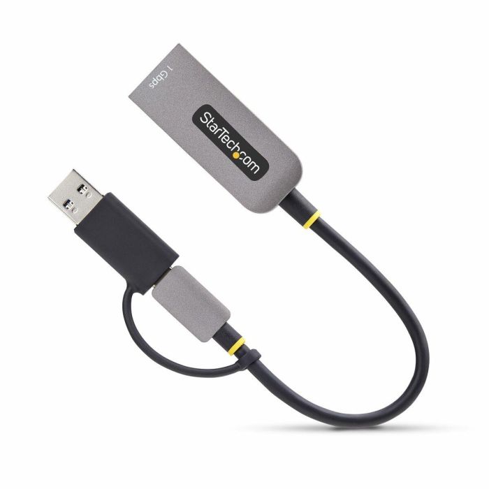 Cable USB Startech C21GA-USB-ETHERNET Gris 10 Cable USB Startech C21GA-USB-ETHERNET Gris 10