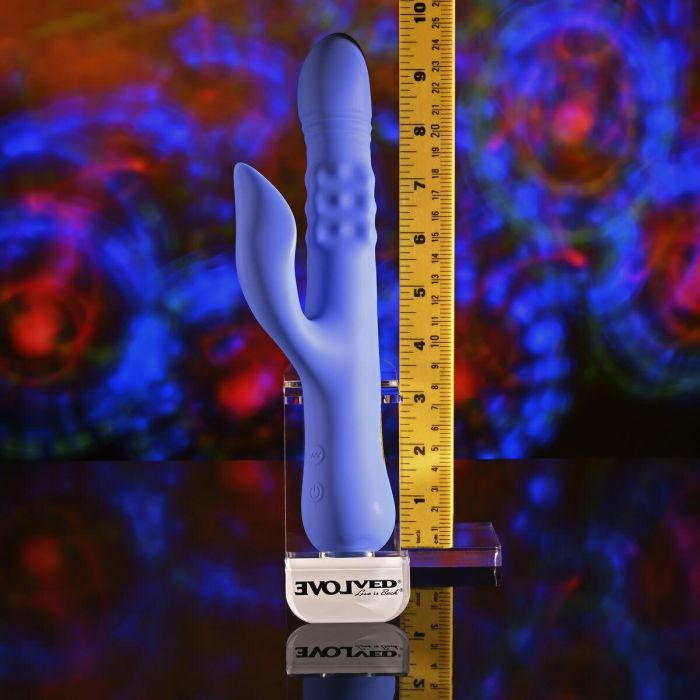 Vibrador Doble Estimulación Evolved Morado Púrpura 2 Vibrador Doble Estimulación Evolved Morado Púrpura 2