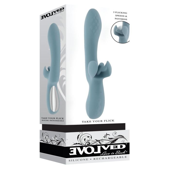 Vibrador Doble Estimulación Evolved Azul 1
