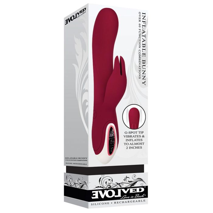 Vibrador Punto G Evolved Bunny Rojo 2 Vibrador Punto G Evolved Bunny Rojo 2