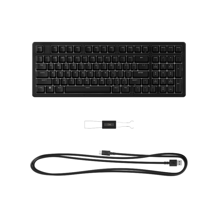 HyperX Origins 2 1800 Teclado Gaming USB Negro