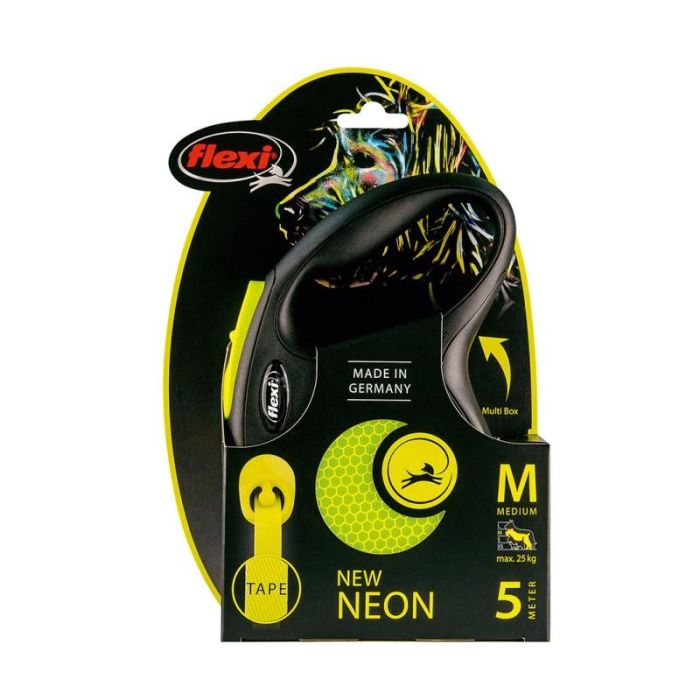 Flexi-Neon-Cinta Amarillo 5M M 25 kg 1