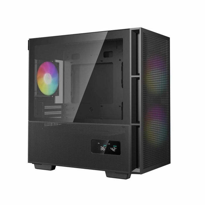 Deepcool DEE1717288581174 - Caja PC Minitorre CH360 Digital, Formato Micro-ATX, Sin Fuente de Alimentación, Negra 9 Deepcool DEE1717288581174 - Caja PC Minitorre CH360 Digital, Formato Micro-ATX, Sin Fuente de Alimentación, Negra 9