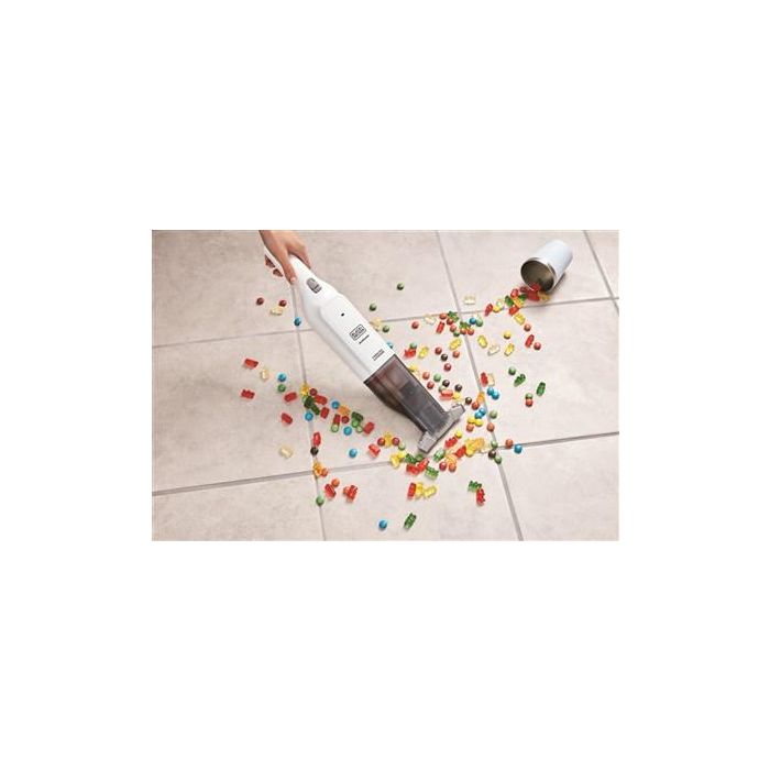 Black+Decker HLVC-315J11 Recogetodo Pelícano 12V con Boquilla Retráctil y Batería de Litio 12