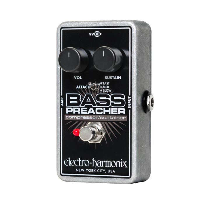 EHX Bass Preacher Pedal de Efectos Compresor Sustainer para Bajo EHX Bass Preacher Pedal de Efectos Compresor Sustainer para Bajo