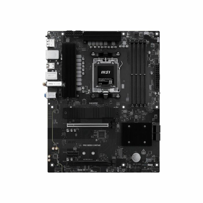 MSI 911-7E80-002 PRO B850-S Placa base ATX AMD B850 Zócalo AM5, AMD Ryzen 7000/8000/9000, DDR5, Wi-Fi 6E 5 MSI 911-7E80-002 PRO B850-S Placa base ATX AMD B850 Zócalo AM5, AMD Ryzen 7000/8000/9000, DDR5, Wi-Fi 6E 5