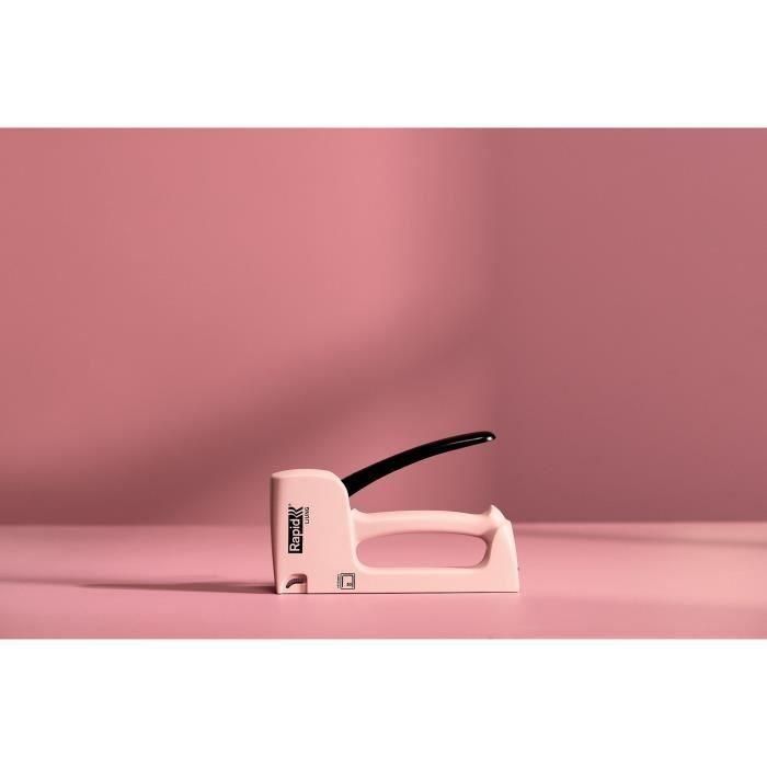 Rapid RAP4051661041464 Grapadora SoS Ljung R53 Rosa brezo 4