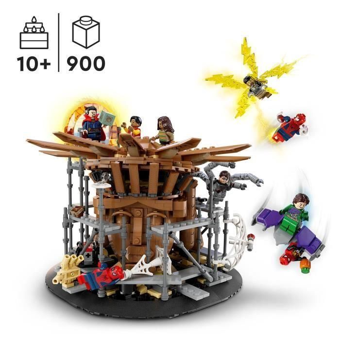 LEGO 76261 Marvel Spider-Man: Sin Camino a Casa - La Batalla Final, Juguete de Construcción con 3 Peter Parker, Duende Verde y Electro 1 LEGO 76261 Marvel Spider-Man: Sin Camino a Casa - La Batalla Final, Juguete de Construcción con 3 Peter Parker, Duende Verde y Electro 1