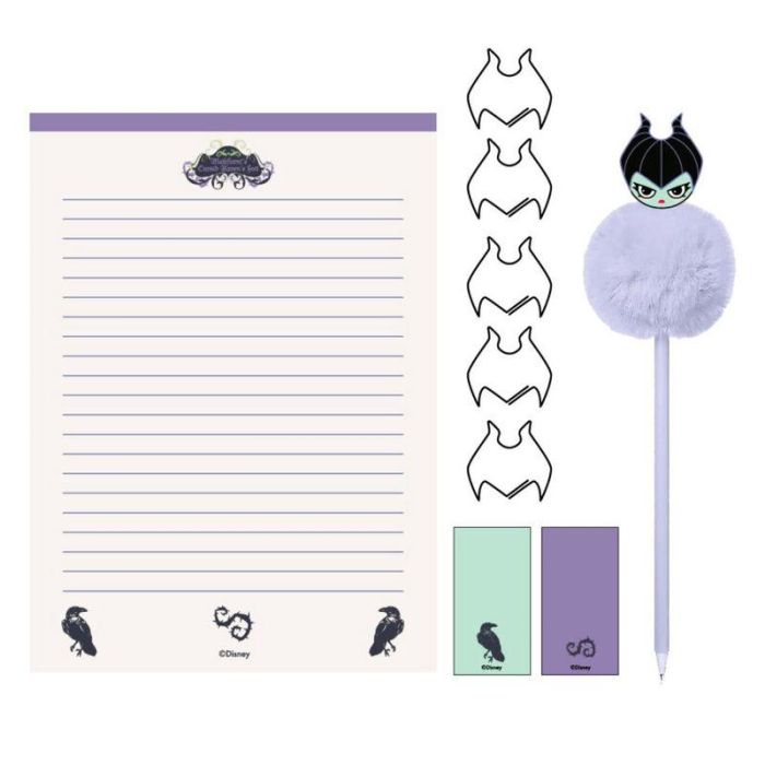 Cerda Set de Papelería Disney Villanas, Incluye Maléfica, Úrsula y Cruella de Vil. Ideal como Regalo para Apuntes y Proyectos 1 Cerda Set de Papelería Disney Villanas, Incluye Maléfica, Úrsula y Cruella de Vil. Ideal como Regalo para Apuntes y Proyectos 1