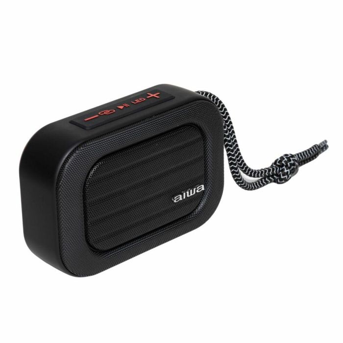 Altavoz con Bluetooth Aiwa BST-130RD/ 5W RMS/ 1.0/ Rojo