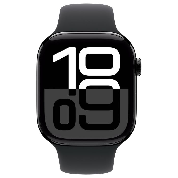 Apple Watch Series 10 GPS + Cellular 46mm Negro Espacial Aluminio con Correa Deportiva Negra Talla S/M 1